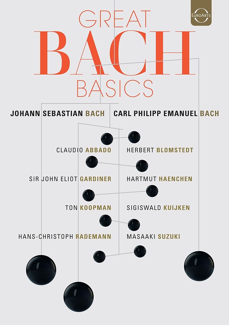 Abbado,Gardiner,Koopman - Great Bach Basics (Box 12 Dvd Repack)