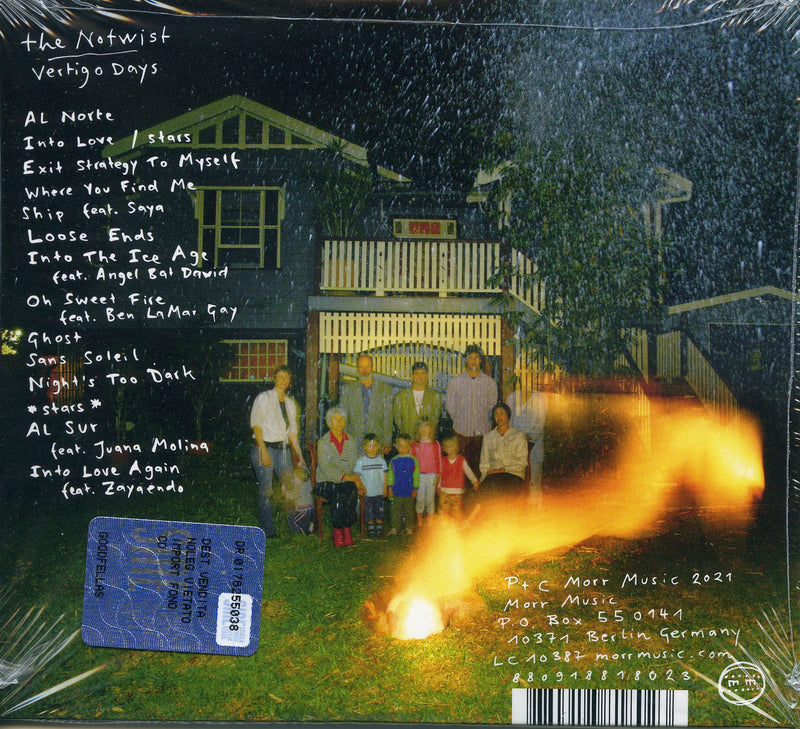 Notwist - Vertigo Days Cd 0880918818023