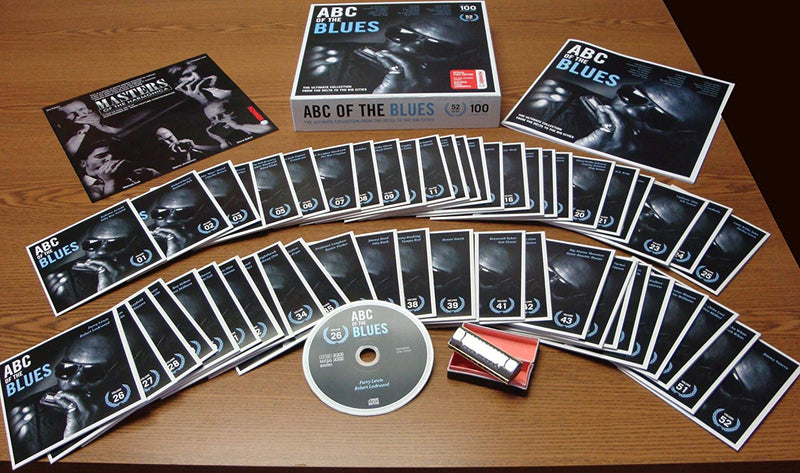 Compilation - The Abc Of The Blues (Box 52 Cd + Puck Harmonica)