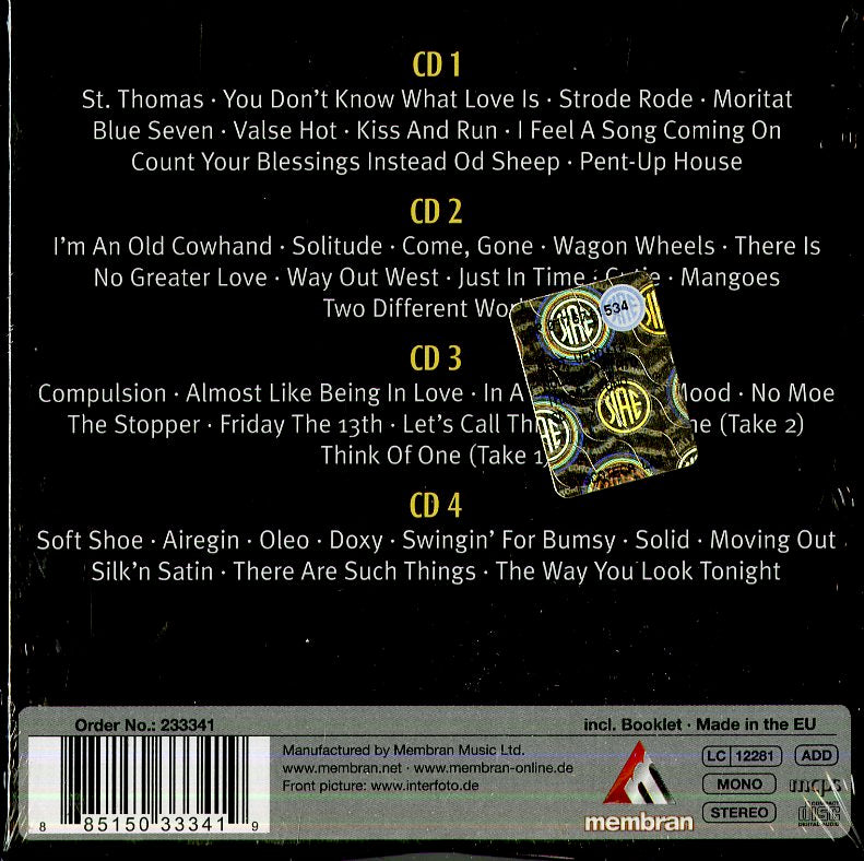 Rollins Sonny - Doxy Cd 0885150333419