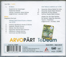 Part Arvo - Te Deum (1996) Cd 0885150339671