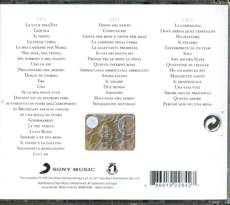 Battisti Lucio - Le Avventure Di Battisti E Mogol 2 Cd 0886919228427