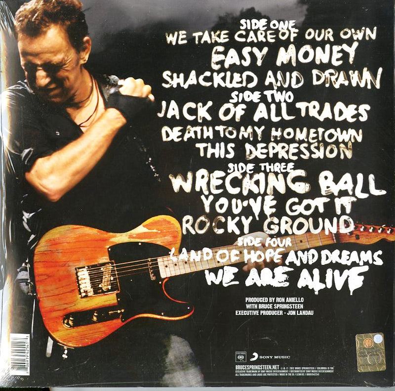 Springsteen Bruce - Wrecking Ball Lp 0886919425413