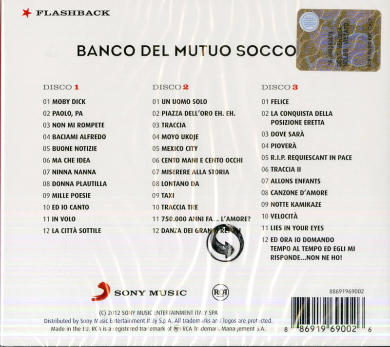 Banco Del Mutuo Soccorso - Banco Del Mutuo Soccorso (Box 3 Cd) Cd 0886919690026