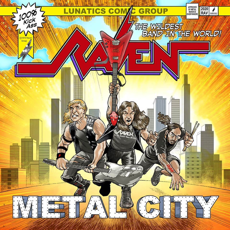 Raven - Metal City Cd 0886922412424