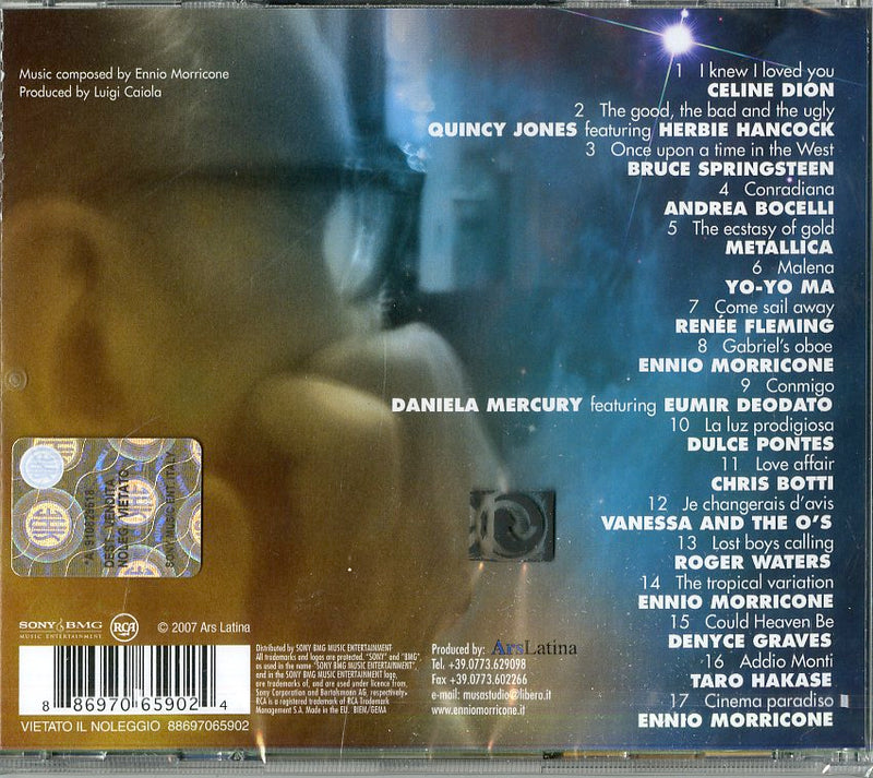 Morricone Ennio - We All Love Ennio Morricone Cd 0886970659024