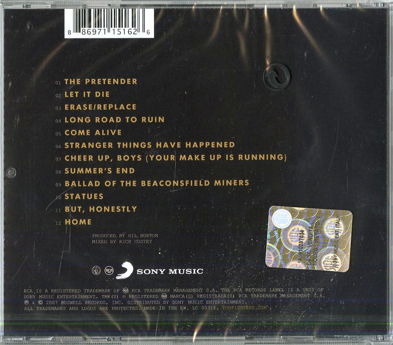 Foo Fighters - Echoes Silence Patience And Grace Cd 0886971151626