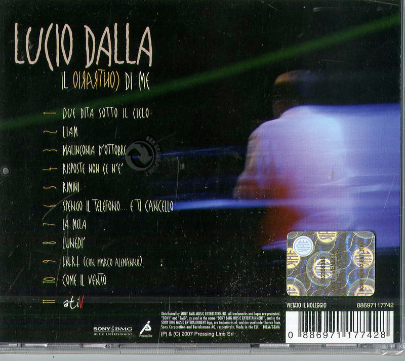 Dalla Lucio - Il Contrario Di Me CD 0886971177428