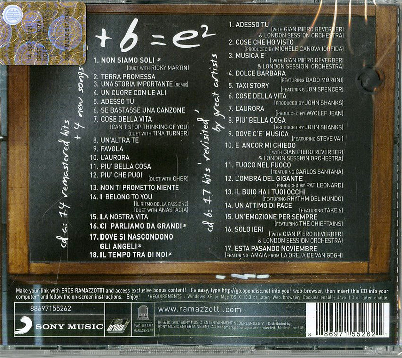 Ramazzotti Eros - E2 Cd 0886971552621