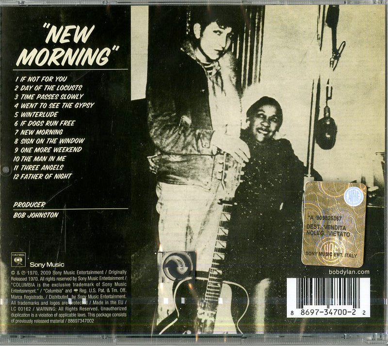 Dylan Bob - New Morning (Jewel Case Version) Cd 0886973470022