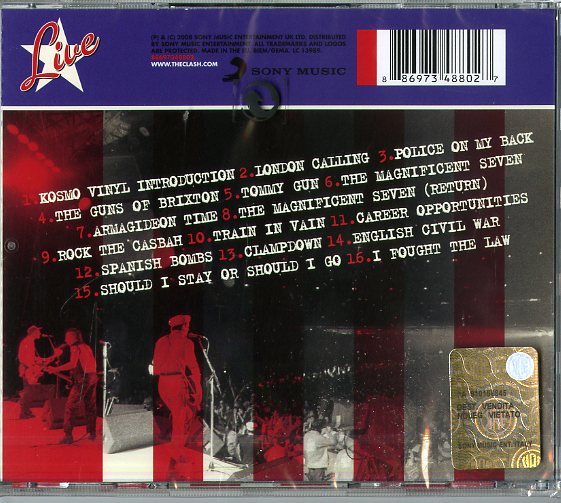 Clash The - Live At Shea Stadium Cd 0886973488027