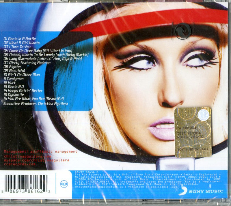 Aguilera Christina - Keeps Gettin' Better A Decade Of Hits Cd 0886973861622