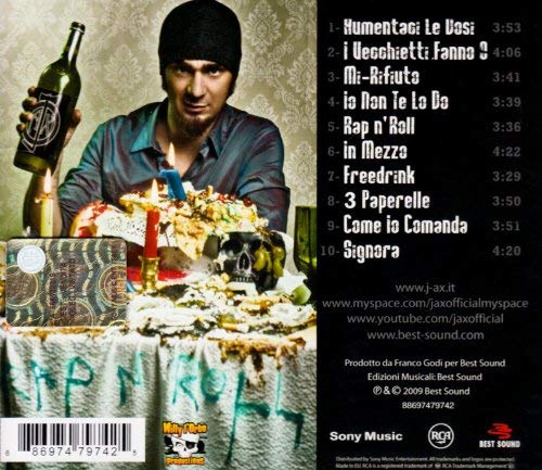 J.Ax - Rap N' Roll Cd 0886974797425