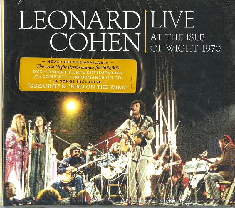 Cohen Leonard - Live At The Isle Of Wight 1970 Cd 0886975791620