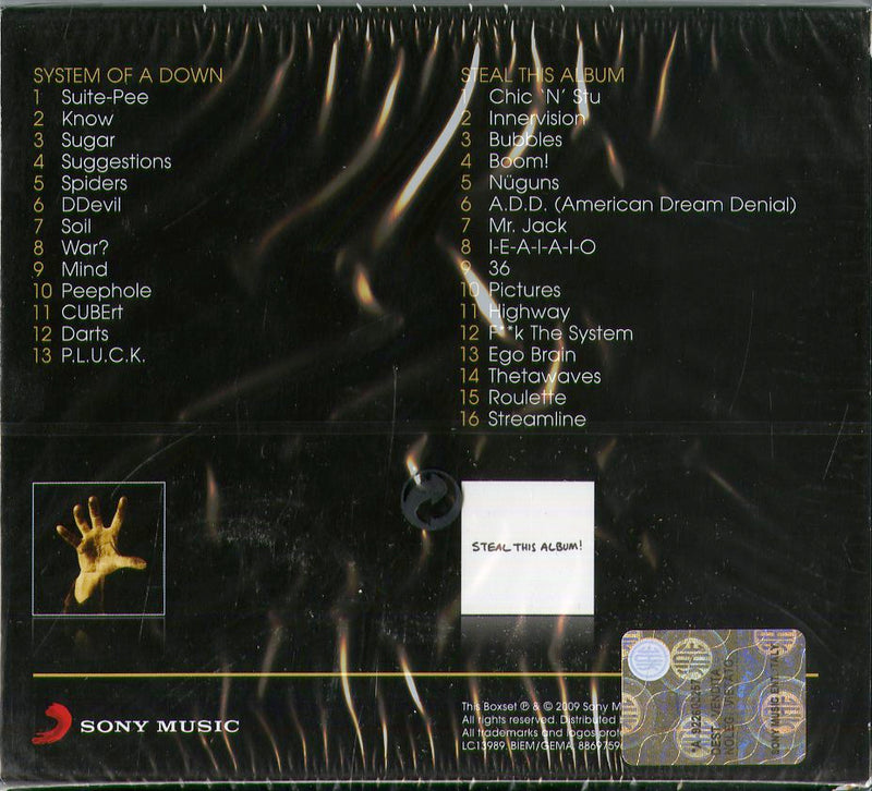 System Of A Down - System Of A Down/Steal This Album!(Box 2Cd) Cd 0886975962129