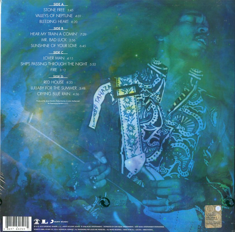 Hendrix Jimi - Valleys Of Neptune Lp 0886976405915