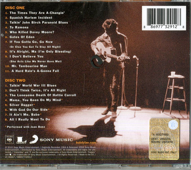 Dylan Bob - Live 1964 The Bootleg Series Vol.6 Cd 0886977329128