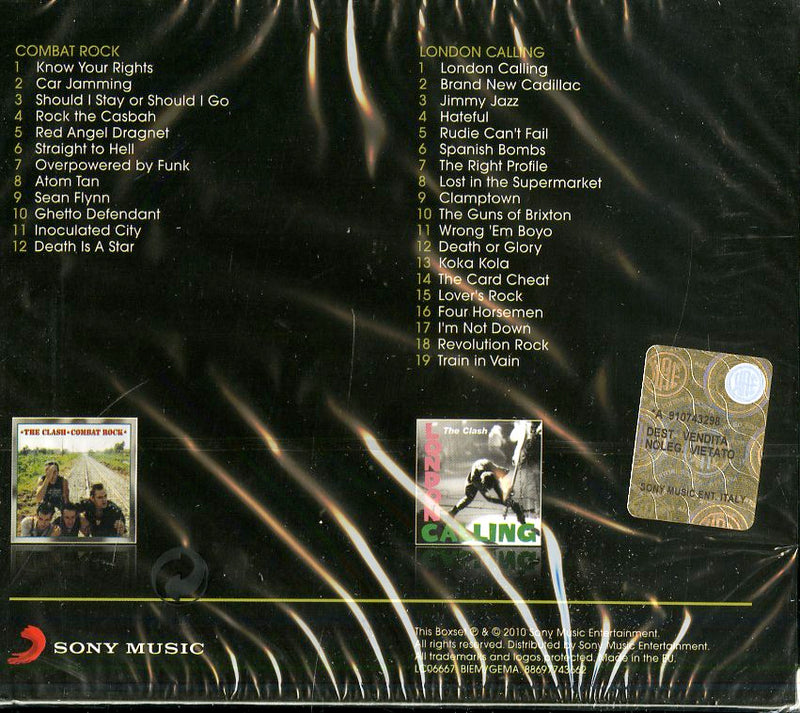 Clash The - London Calling, Combat Rock (Box 2 Cd) Cd 0886977436628