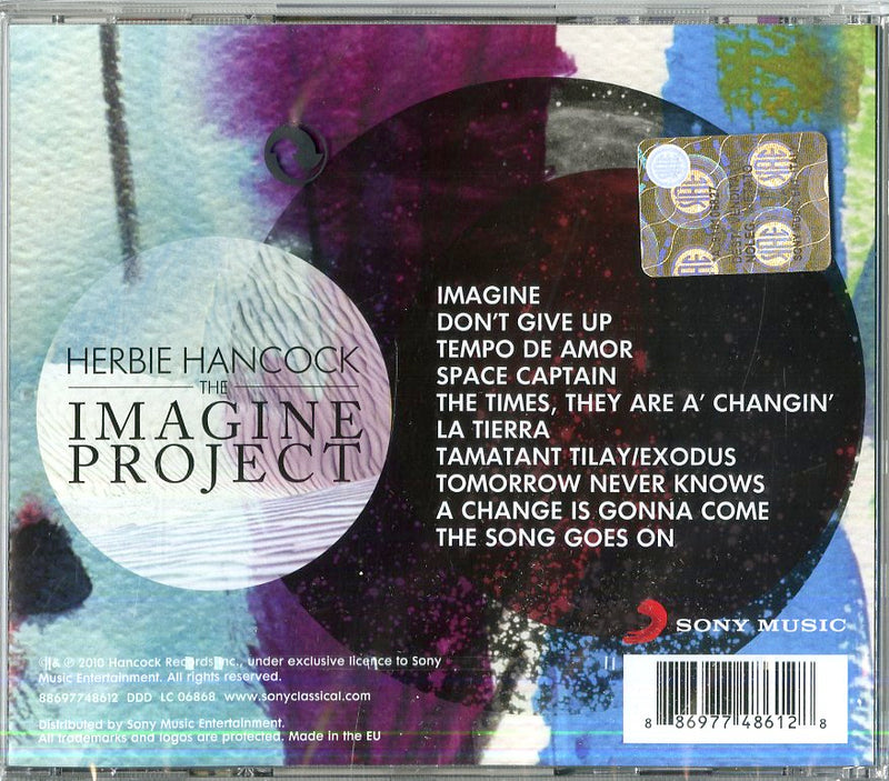 Hancock Herbie - The Imagine Project Cd 0886977486128