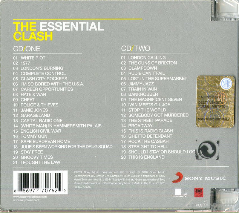 Clash The - The Essential Clash Cd 0886977707629