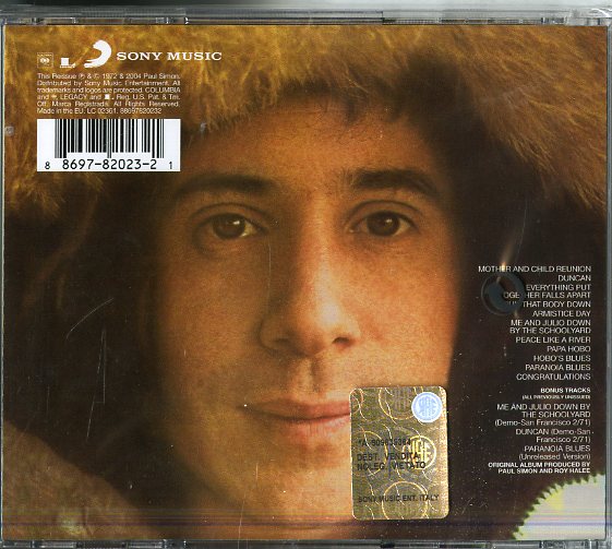 Simon Paul - Paul Simon (Remastered) CD 0886978202321