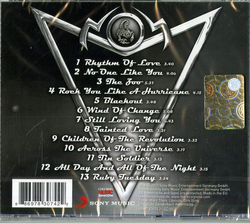 Scorpions - Comeblack Cd 0886978307422