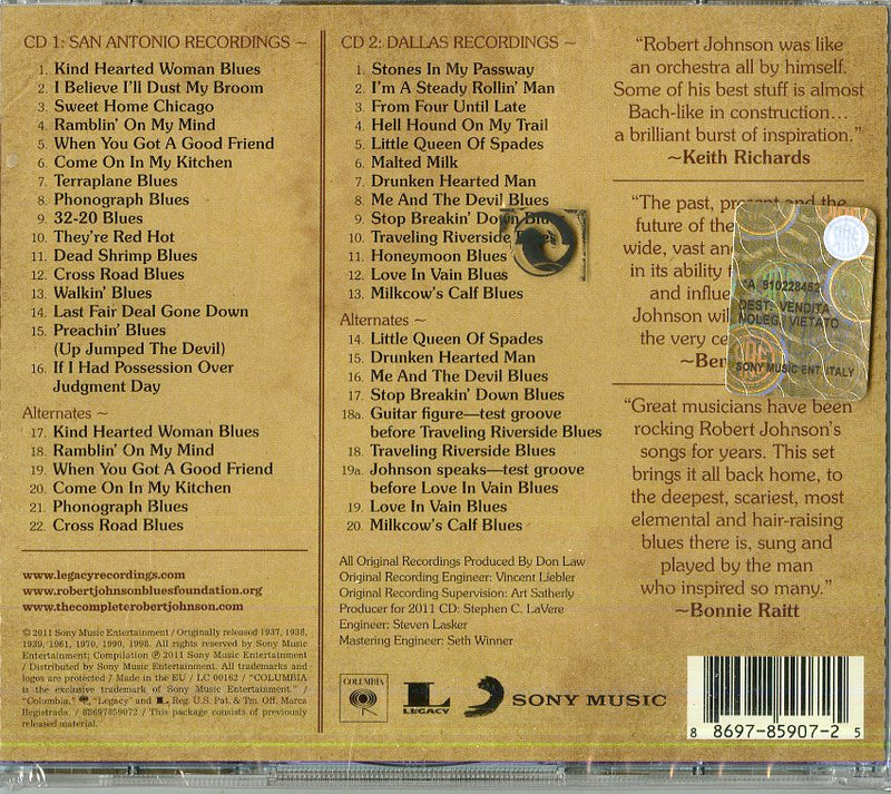 Johnson Robert - The Centennial Collection CD 0886978590725