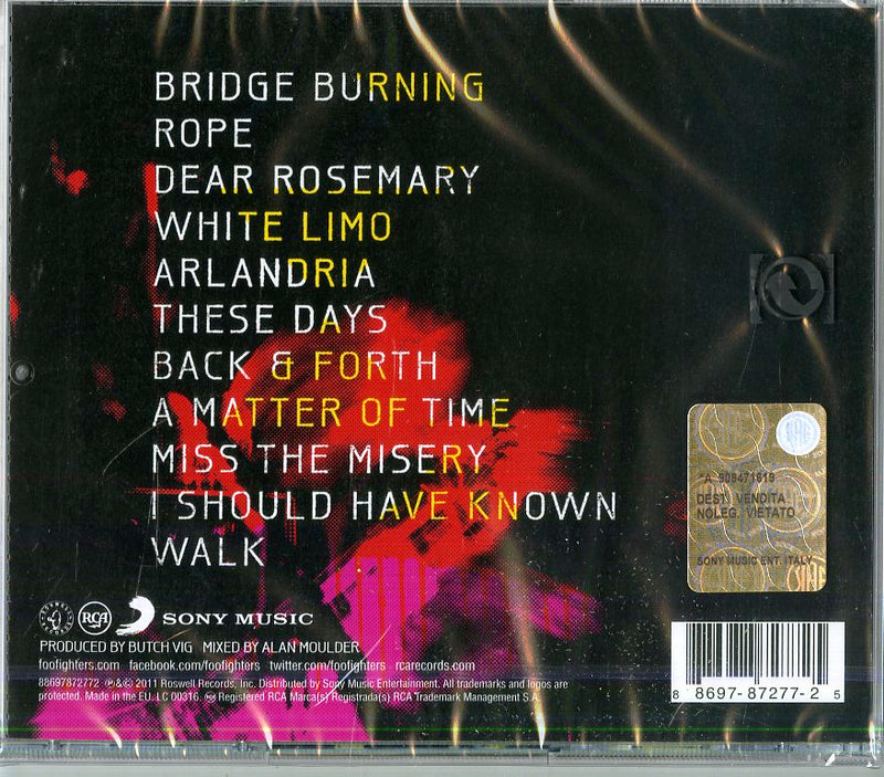 Foo Fighters - Wasting Light Cd 0886978727725