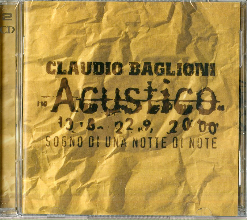 Baglioni Claudio - Sogno Di Una Notte Di Note