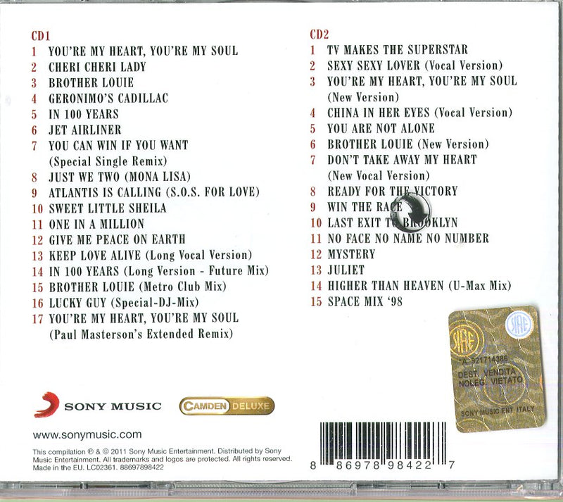 Modern Talking - The Very Best Of Cd 0886978984227