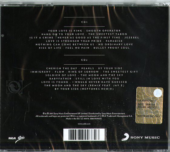 Sade - The Ultimate Collection Cd 0886978993823