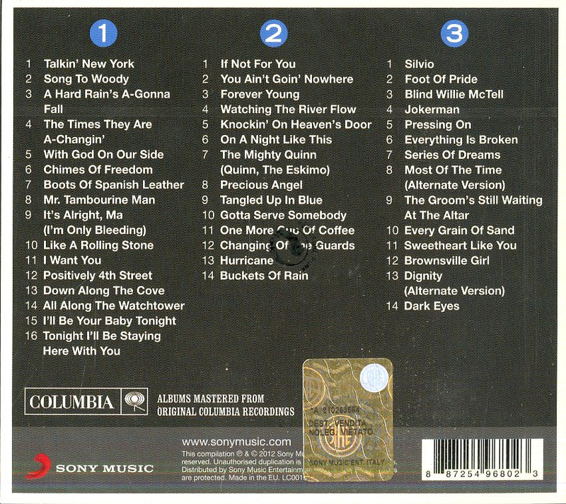 Dylan Bob - The Real...Bob Dylan (Box3Cd) CD 0887254968023