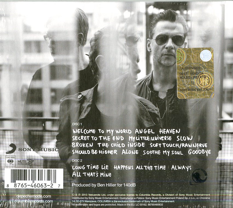 Depeche Mode - Delta Machine (Deluxe Edt.) Cd 0887654606327