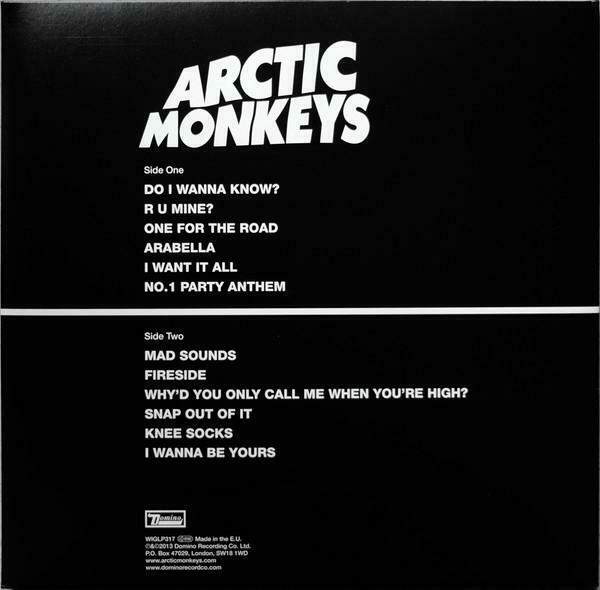 Arctic Monkeys - Am Lp 0887828031719