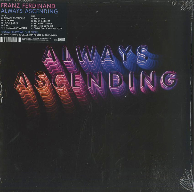 Franz Ferdinand - Always Ascending Lp 0887828040810