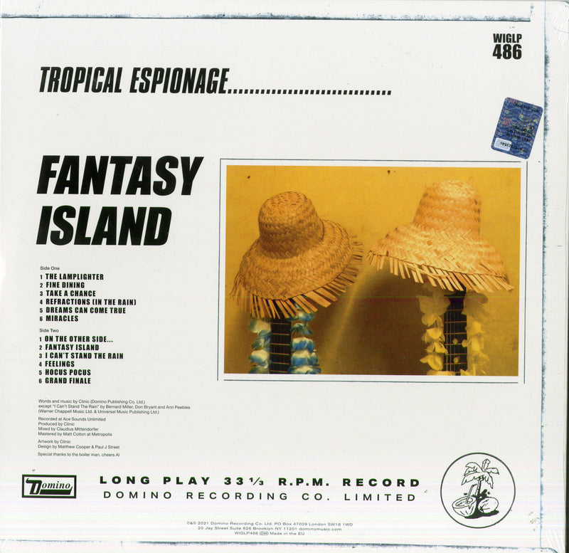 Clinic - Fantasty Island Lp 0887828048618