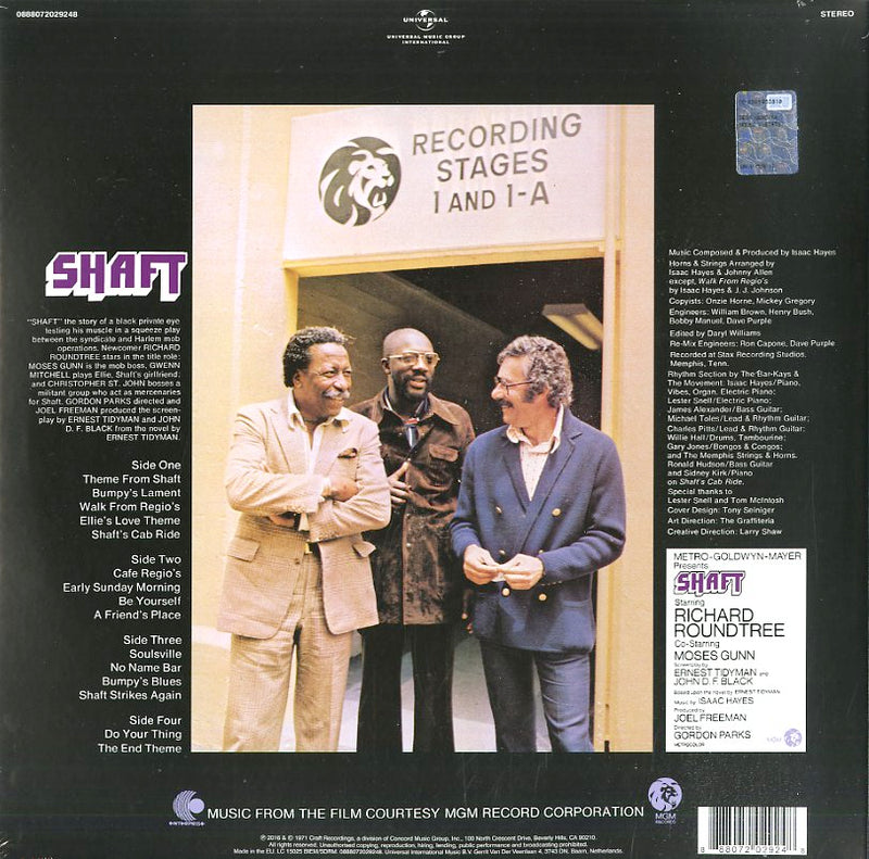 Hayes Isaac - Shaft (Craft Recs.) Vinile LP - Vinyl record 0888072029248