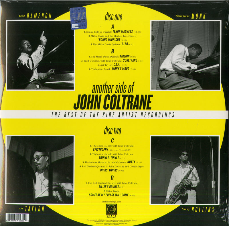 Coltrane John - Another Side Of John Coltrane Lp 0888072053526