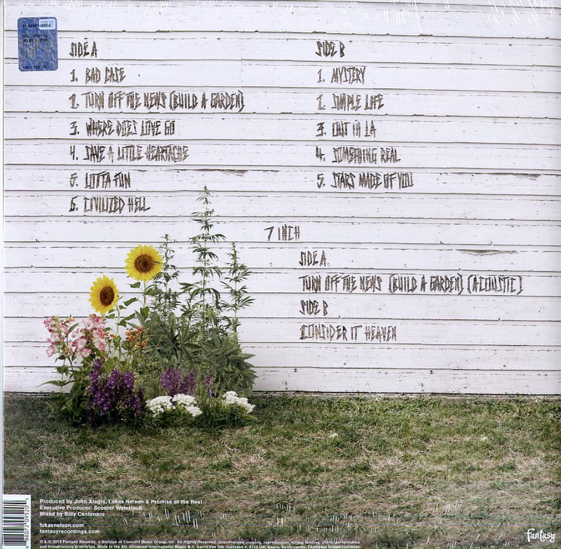 Nelson Lukas - Turn Off The News (Build A Garden) (Lp+7") Vinile LP - Vinyl record 0888072095205