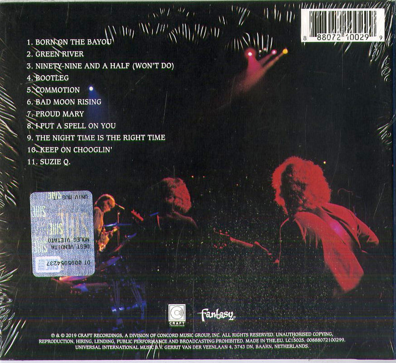 Creedence Clearwater Revival - Live At Woodstock Cd 0888072100299