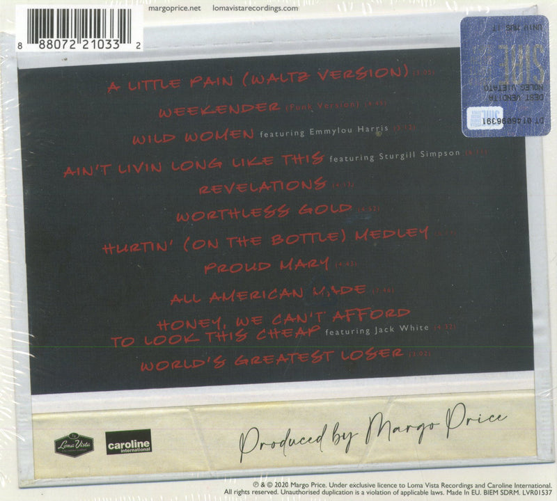 Price Margo - Perfectly Imperfect Cd 0888072210332