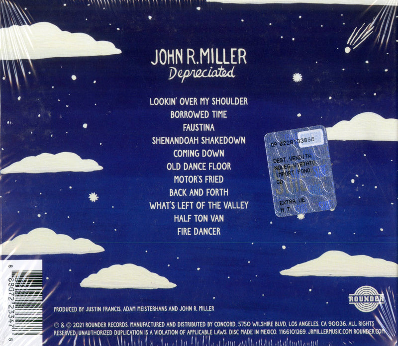 Miller John R. - Depreciated (Digipack) Cd 0888072233478