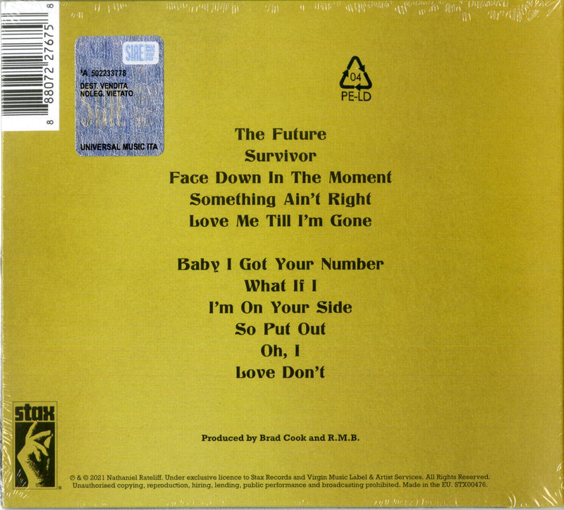 Rateliff Nathaniel & The Night Sweats - The Future Cd 0888072276758