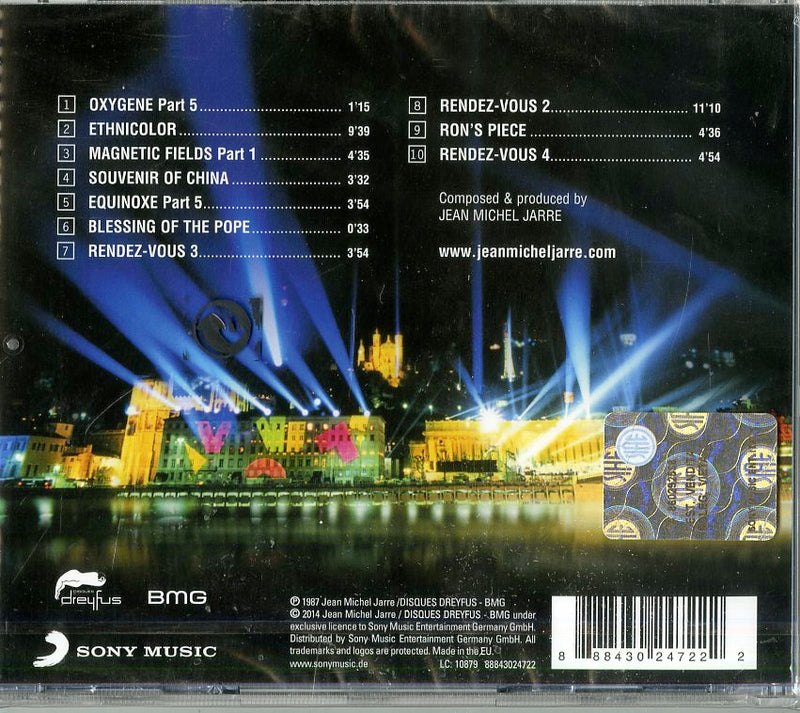 Jarre Jean Michel - Houston Lyon 1986 Cd 0888430247222