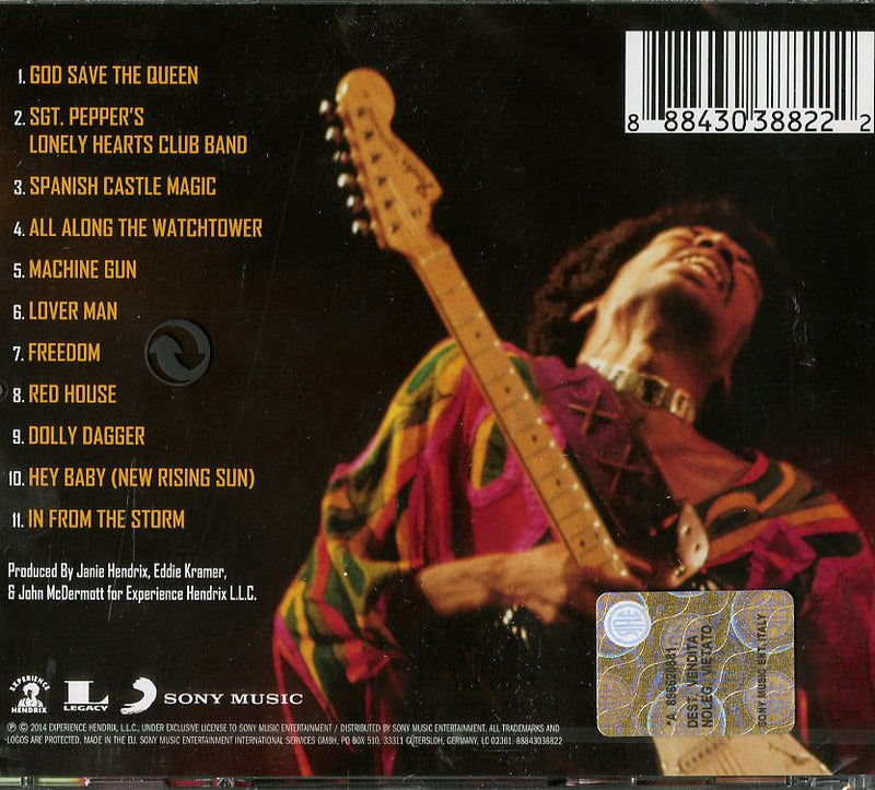 Hendrix Jimi - Blue Wild Angel Jimi Hendrix Live At The Isle Of Wight Cd 0888430388222