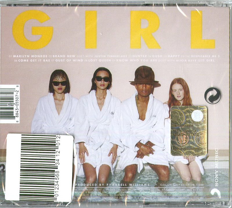 Williams Pharrell - Girl CD 0888430550728