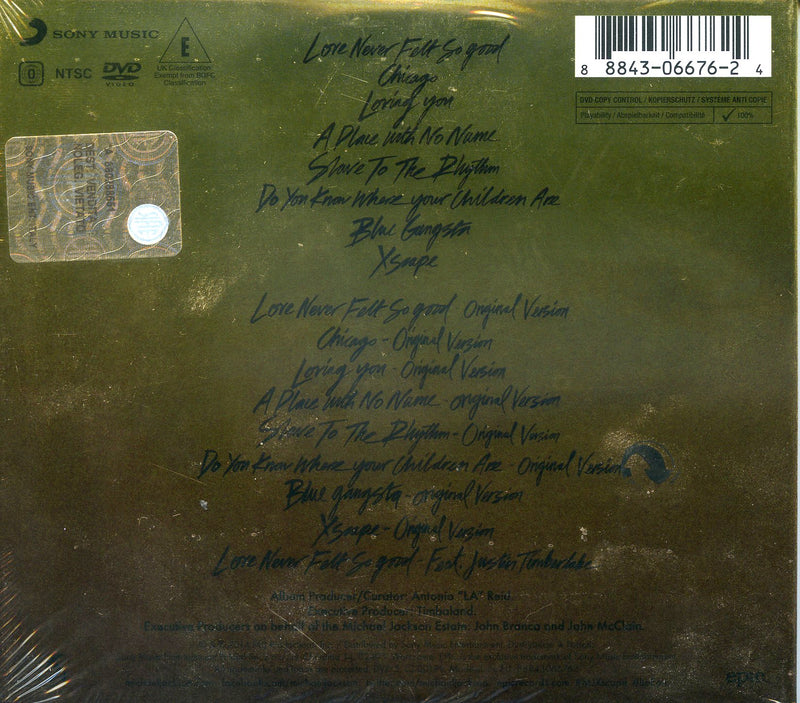 Jackson Michael - Xscape (Cd+Dvd Digipack + Poster) Cd 0888430667624