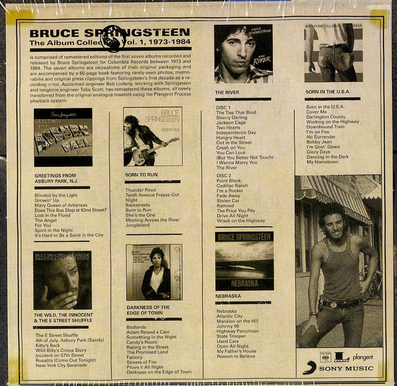 Springsteen Bruce - The Albums Collection I 1973 1984 (Box8Cd) CD 0888750141422