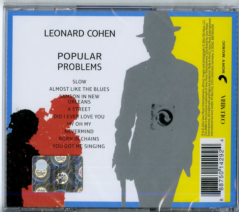 Cohen Leonard - Popular Problems Cd 0888750142924