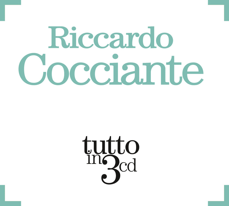 Cocciante Riccardo - Tutto In 3 Cd (Box) Cd 0888750268723